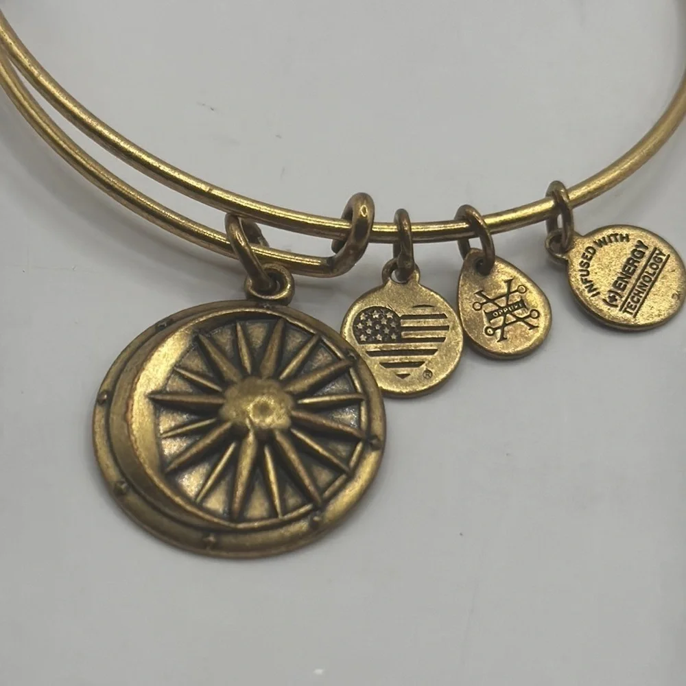 Alex and Ani  Cosmic Balande Charm Bangle Bracelet - Picture 3 of 5